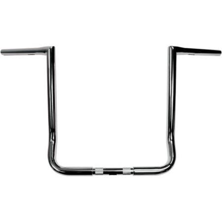 La Choppers LA-7361-16 1-1/4in. Twin Peaks Touring Bagger Handlebar - 16in. - Chrome, Silver BLX7_B9YSO67