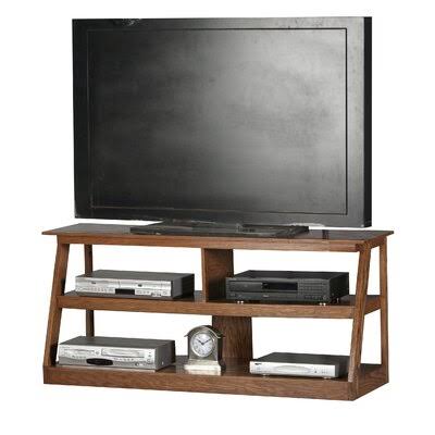 Pilar Solid Wood TV Stand for TVs Up to 48x22 Alcott Hill Color: Concord Cherry KDP2_C4ODT87