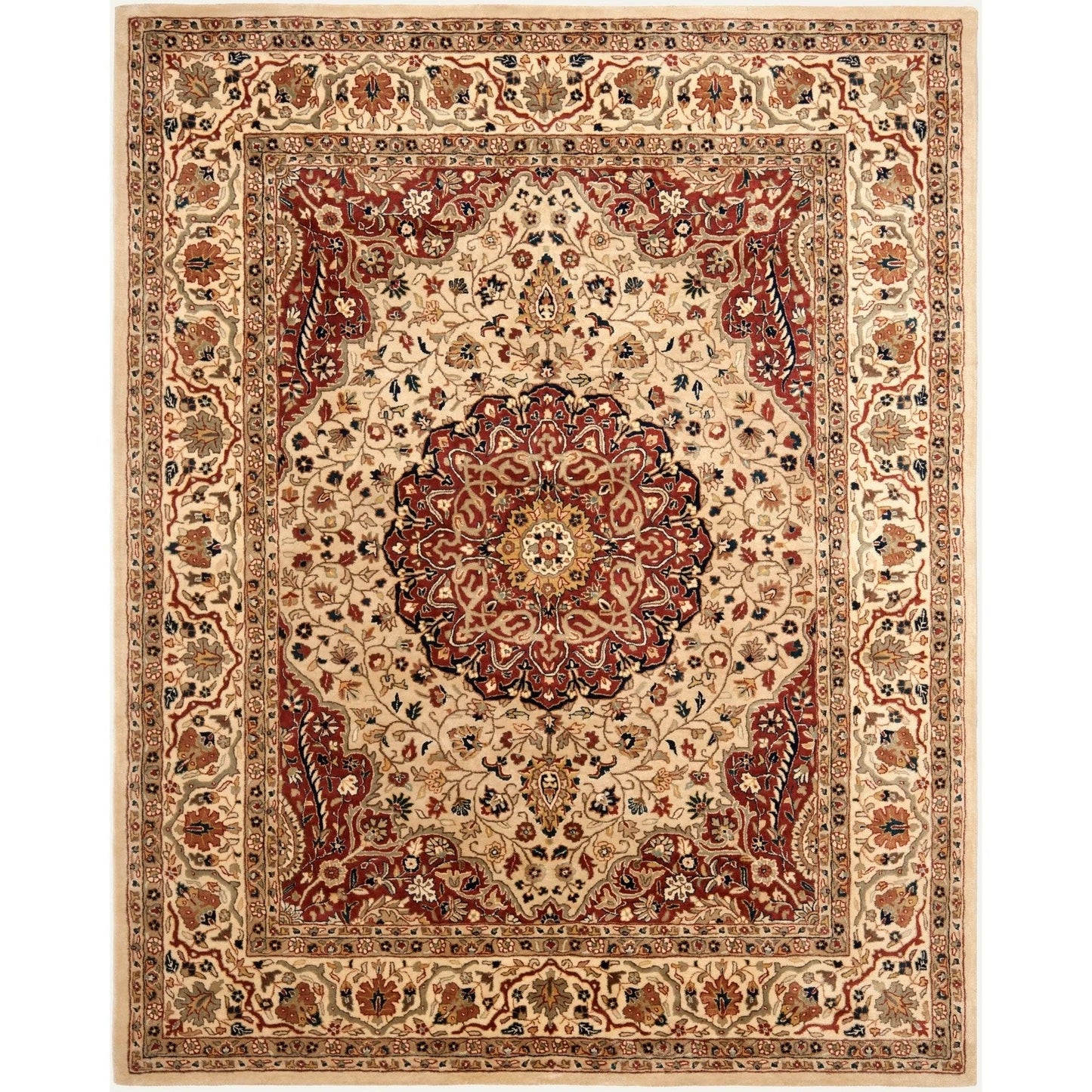 Safavieh Persian Legend Ivory 7 ft. 6 in. x 9 ft. 6 in. Area Rug BTR0_D4ZDL03