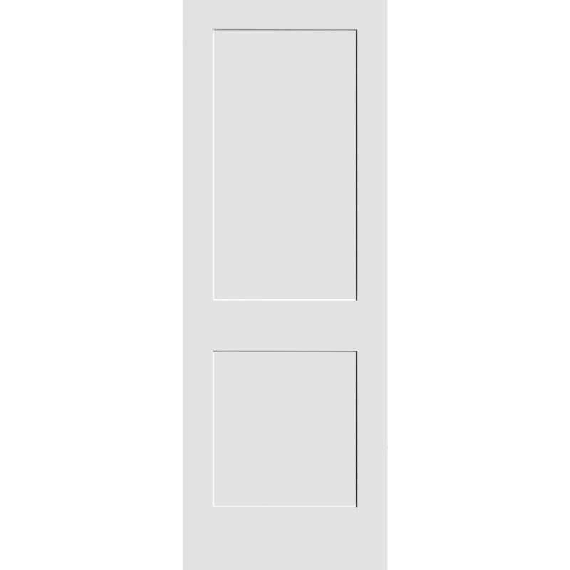 Trimlite 2470138-8402 28x22 by 84x22 Shaker 2 Panel Interior Passage Door Slab Primed XZM0_X3OXP84