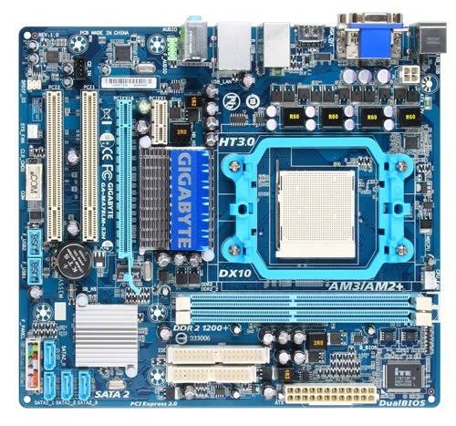 Gigabyte Mirco ATX Motherboard GA-MA78LM-S2H IXE9_R1TSS90