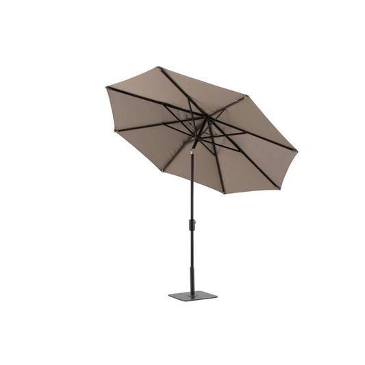 Clihome 9 ft Octagonal Outdoor Market Umbrella,Not Include Base - Taupe SMG5_L6XKI73