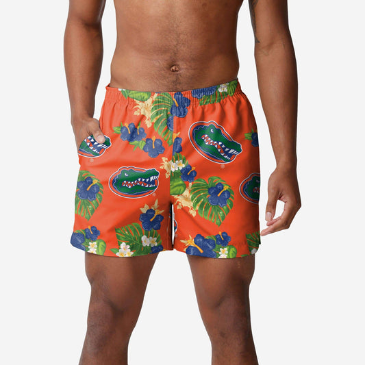 Florida Gators Floral Swimming Trunks, Mens Size: 3XL MXG9_G0SDP44