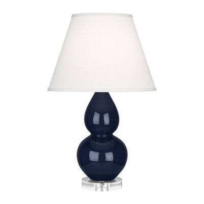 Small Double Gourd 22x22 Table Lamp Robert Abbey Base Color: Midnight Blue HGY8_E0VDT45