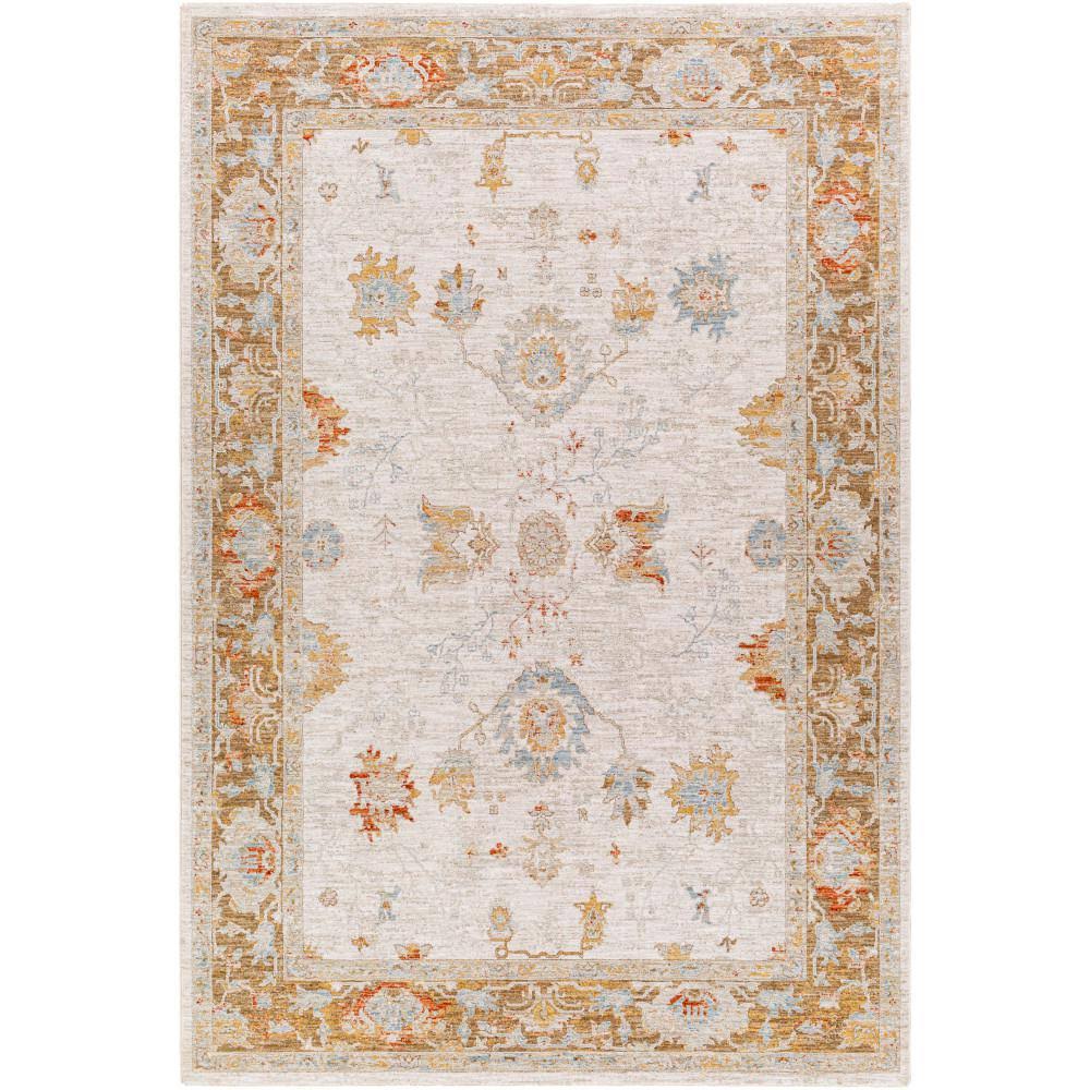 Artistic Weavers Imari Burnt Orange 3 ft. x 10 ft. Indoor Area Rug, Olive/Beige SOH8_H3JBX57