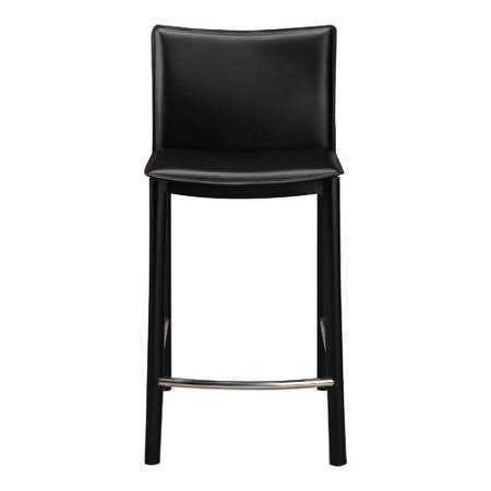 Brayden Studio Lucier 25.5x22 Counter Height Stool Color: Black SDA8_O2ZGV30