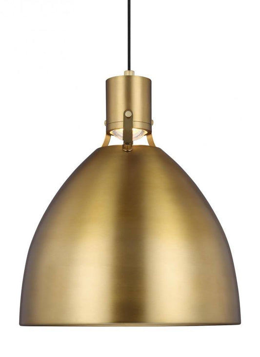 Generation Lighting - Feiss P1443bbs-l1 1 - Light LED Pendant, Gold OVB7_H6TRM82