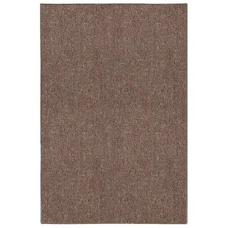 Home Queen Color World Collection Pet Friendly Indoor Outdoor Area Rug Brown - 10& x 12& QII7_P8MAT77