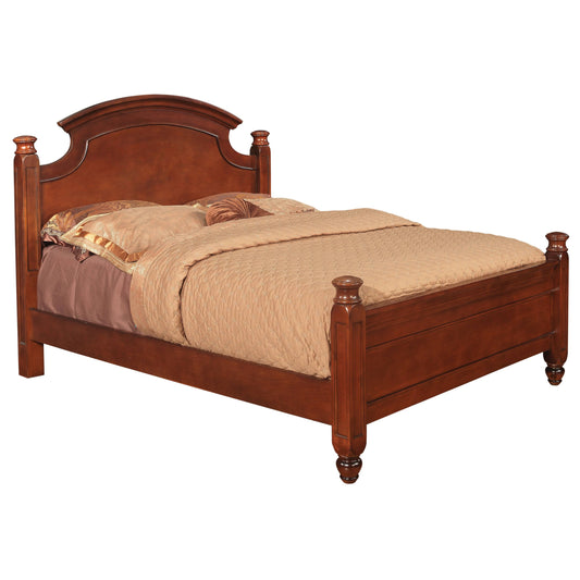 Glory Furniture Summit King Poster Bed in Cherry - G5900A-KB DSE5_A0PFV19