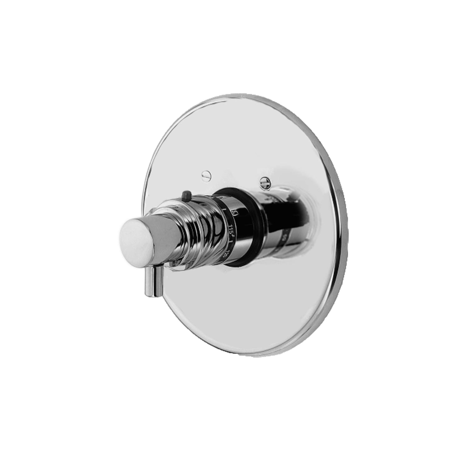 Newport Brass 3-1504TR/15S East Linear Round Thermostatic Trim Plate with Handle Satin Nickel NLP7_I3RGI06