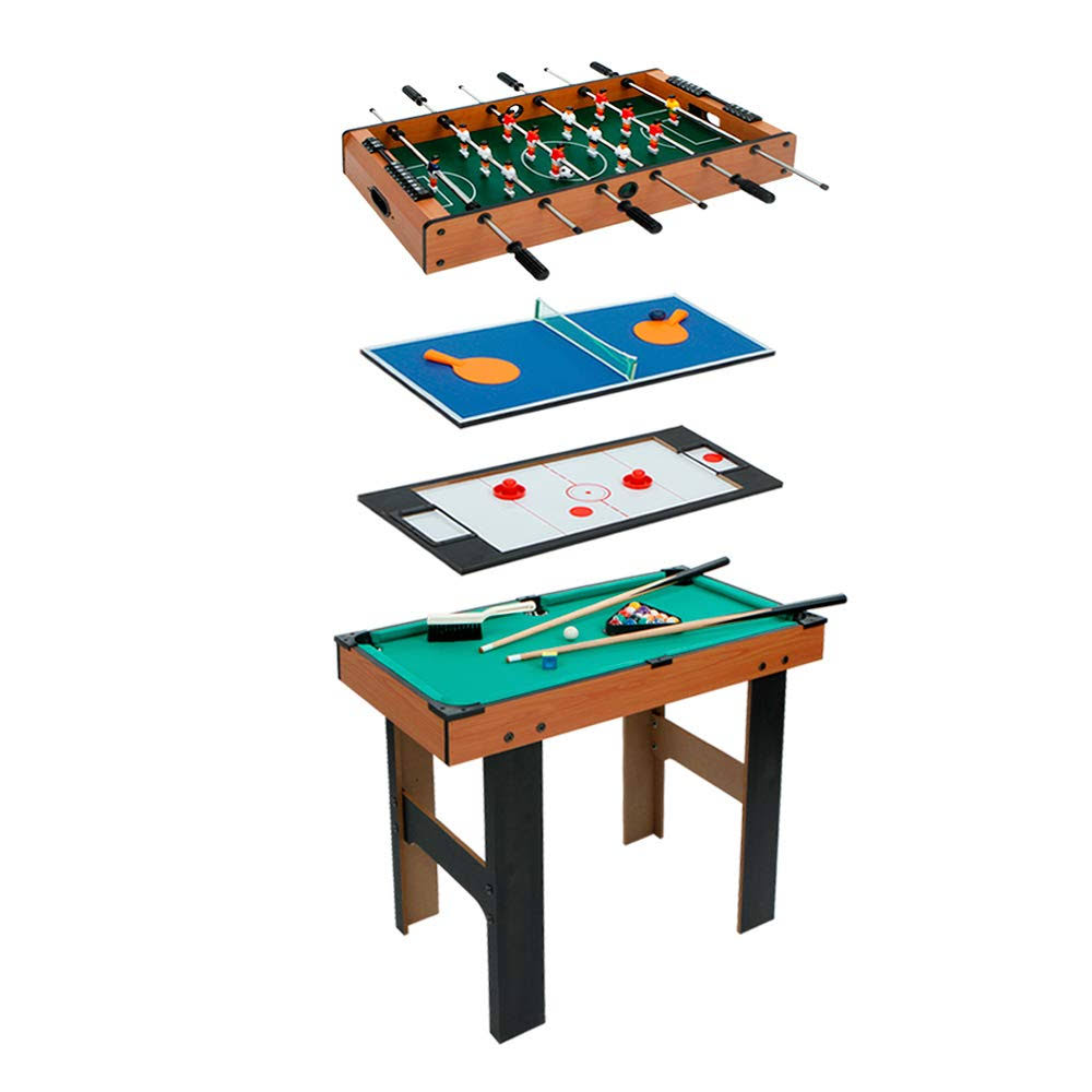 COLORBABY – Wooden Multi-Game Table, 87 x 43 x 73 cm (85328) VRM0_T5SAD69