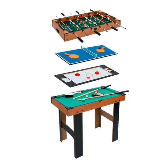 COLORBABY – Wooden Multi-Game Table, 87 x 43 x 73 cm (85328) VRM0_T5SAD69