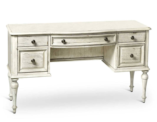 Steve Silver Highland Park Vanity Desk, Cathedral White JXT8_U8QWI24