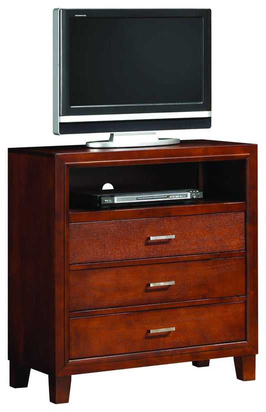 Glory Furniture Darden G1200-tv Media Chest, Cherry WLQ5_S6DJE50