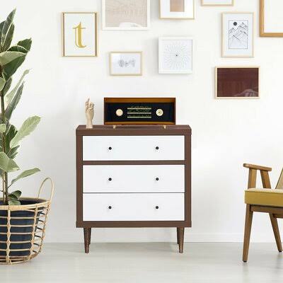 Ravi 3 Drawer Accent Chest George Oliver QCY0_B0FLU15