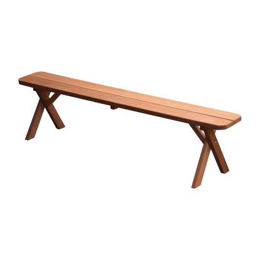 Cedar 6& Crossleg Bench - Cedar Stain WTR3_U0RUW99