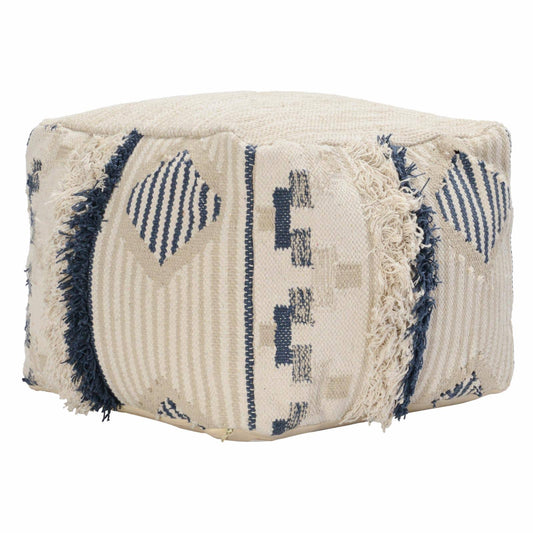 Kosas Home Zona Cotton Pouf NHU4_T2DNB22