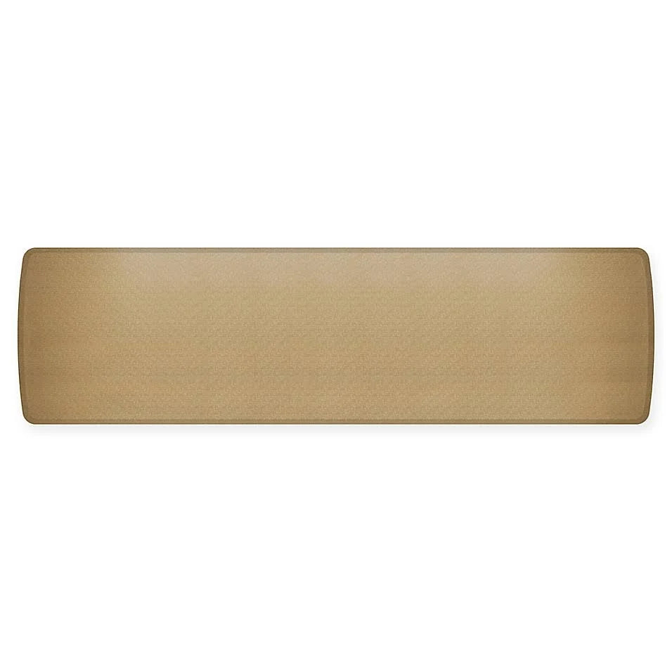 GelPro Elite Linen 30x22 x 108x22 Kitchen Mat in Khaki YIY7_H8LNU11