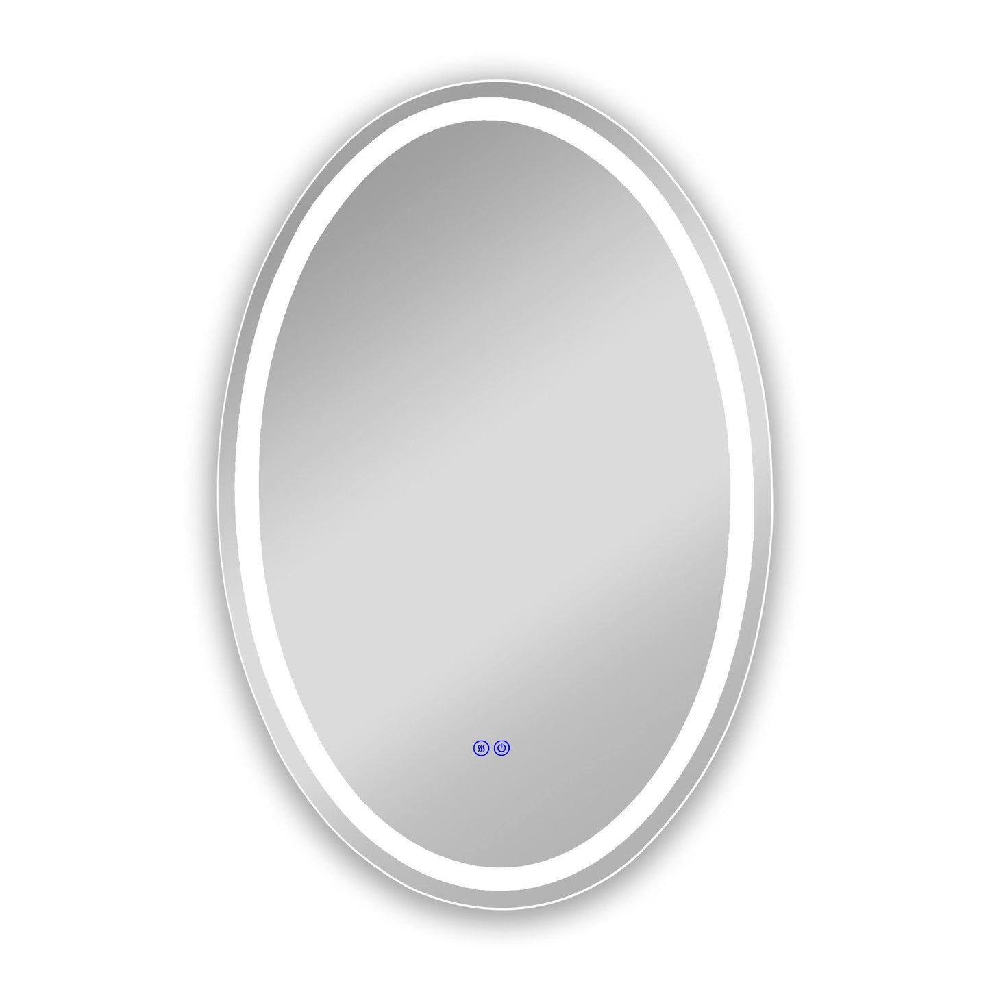 Frameless Back Lit LED Mirror - Silver KJR7_C6OKY84