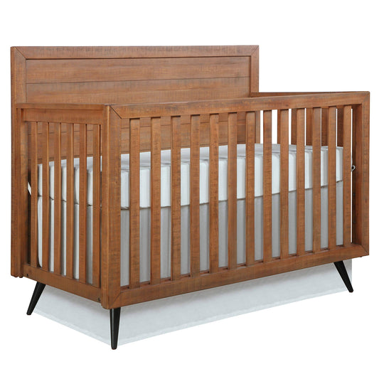 Evolur Stilnovo Mid Century 4-in-1 Convertible Crib Sugar Cane BWR4_H9RZQ09