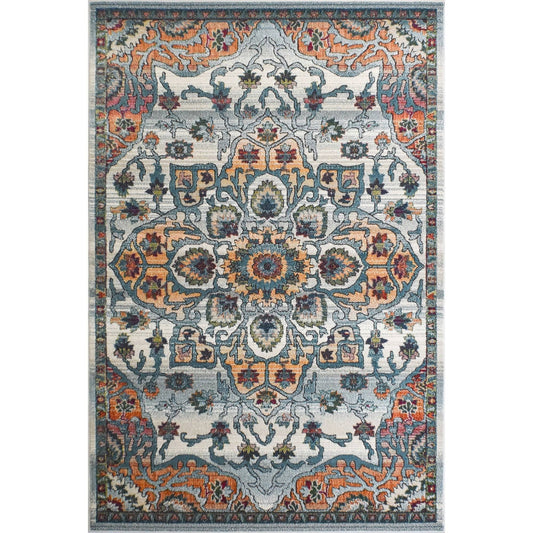 Rugs America Jarden Jr50B 8&0x22 x 10&0x22 Polar Area Rug FJZ2_R8XPO57