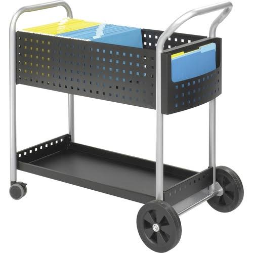 Safco Scoot Mail Cart (5239BL) TKX4_J9KJW06