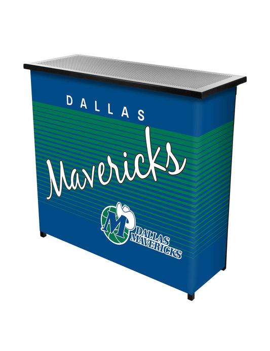 NBA Hardwood Classics Portable Bar w/ Case Dallas Mavericks MKI8_G4SHY54