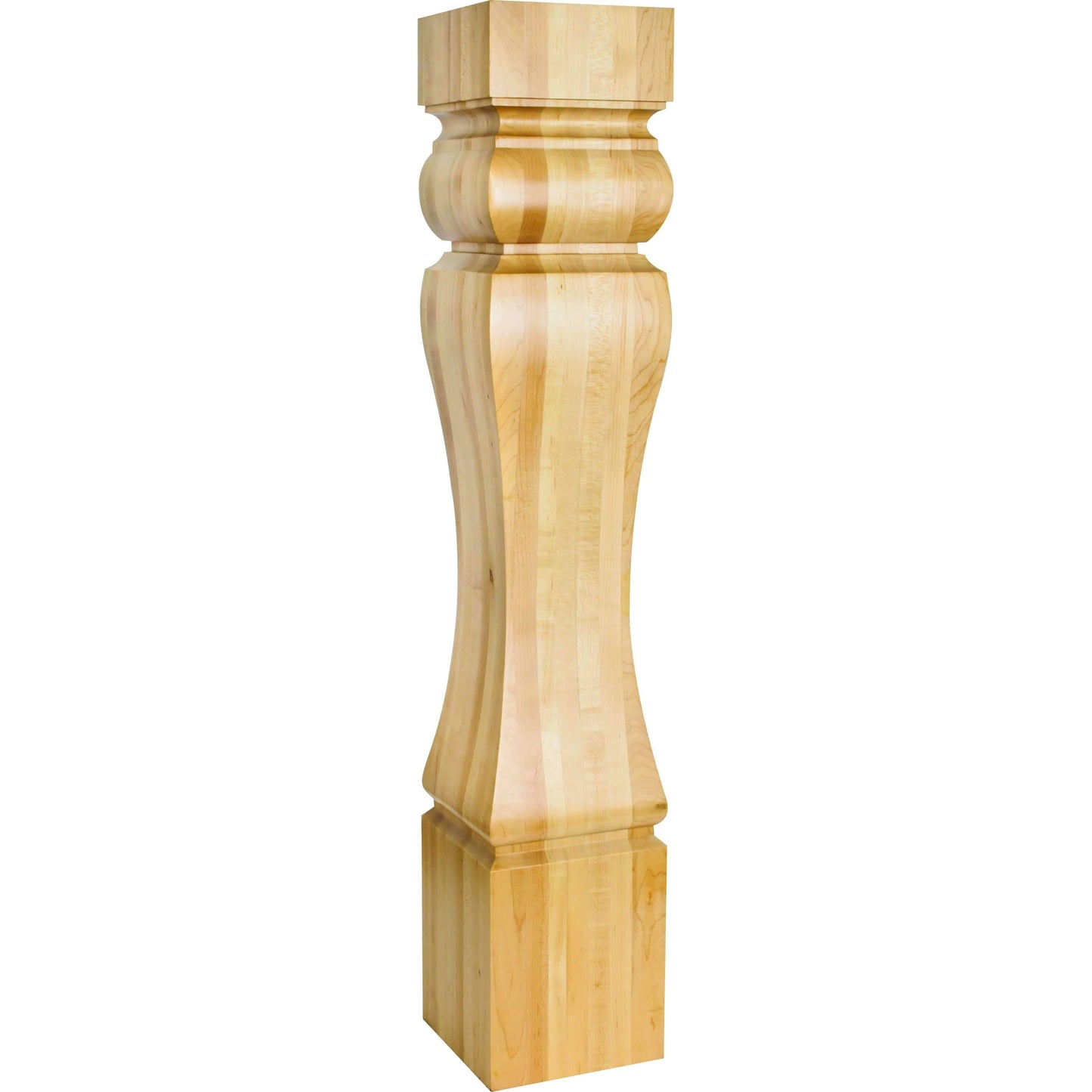 Baroque Traditional Rubberwood Post MXO7_D9EFH69