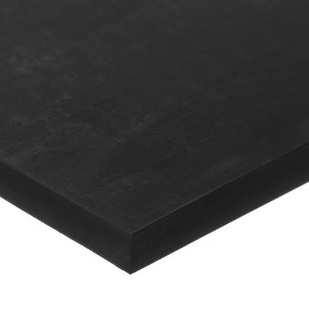 Neoprene Rubber Strip, 60x22L x 6x22W x 1x22 Thick, 50A, Black JYR8_W3DTG43