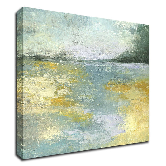 30x22 x 30x22 Subtle Shores Morning Memories by Lisa Mann Fine Art Print on Canvas NIV7_J7KCO27