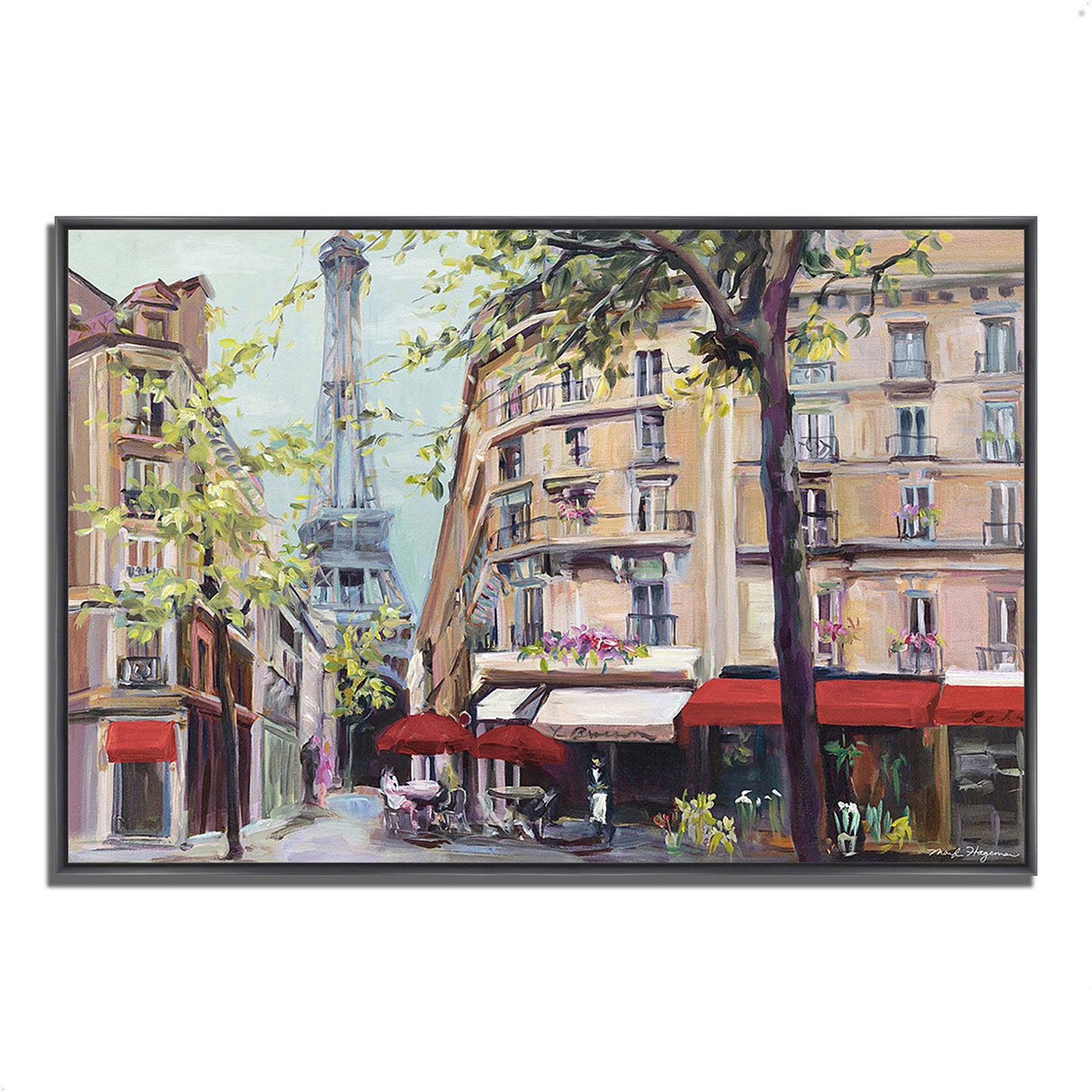 Springtime in Paris by Marilyn Hageman Framed Painting Print RPB4_D1KND22