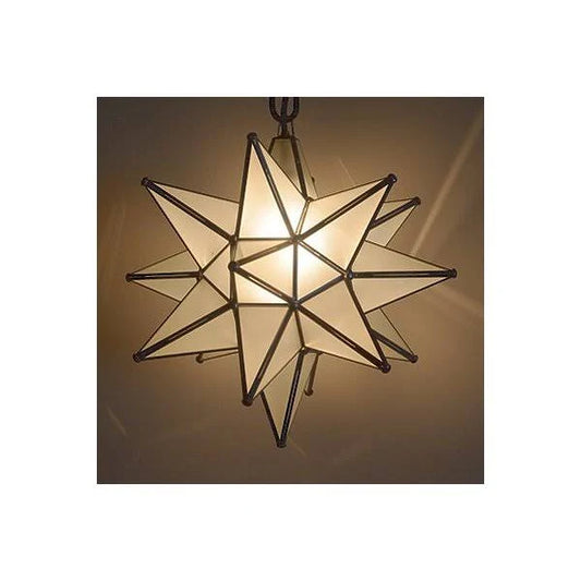 Quintana Roo 9640L-CD Glass Moravian Star Pendant MIQ9_P0GRH06