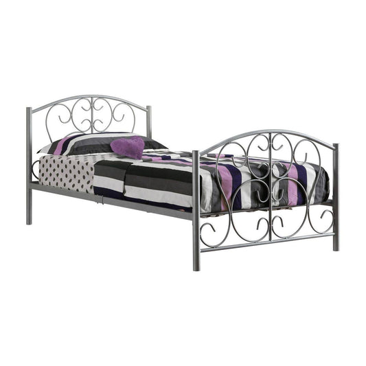 Ergode Bed - Twin Size / Silver Metal Frame Only EAZ3_G2WRA53