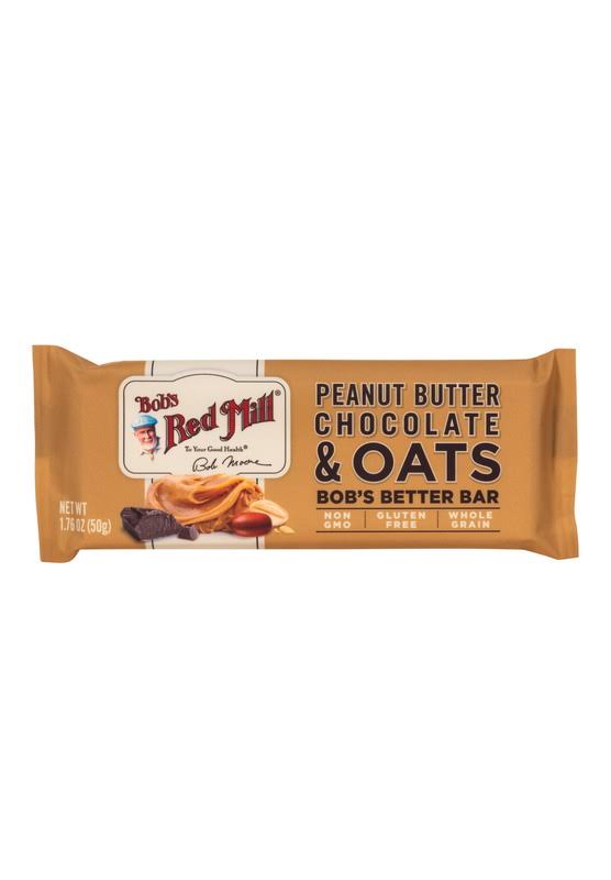 Bobs Red Mill Peanut Butter Chocolate and Oats Bar 1.76oz LXH8_Q9PSJ37