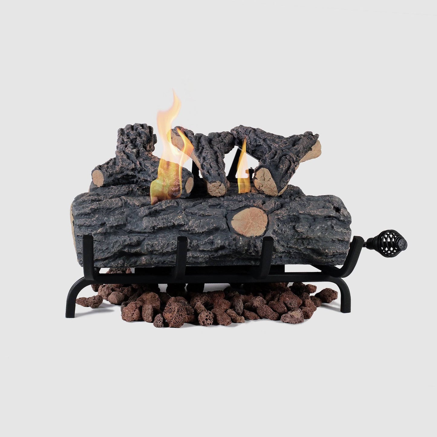 TerraFlame Gel Fuel Fire Log Insert 18 inch, Oak Log LCN5_N9ADS09