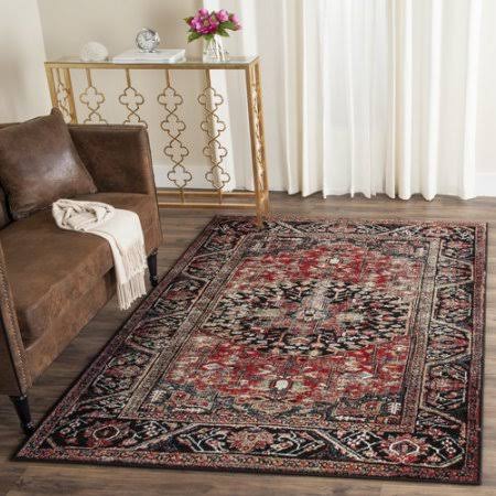 Parthenia Red/Black Area Rug Bloomsbury Market Rug Size: 6&7x22 x 9& RZN4_V5ZKD26