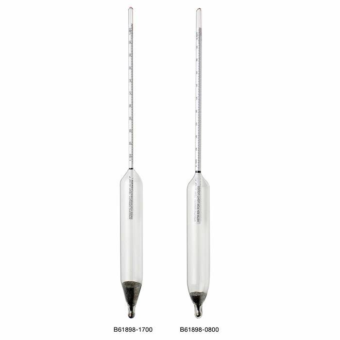 Bel-Art H-B DURAC ASTM 116H Precision, Individually Calibrated 1.250/1.300 Specific Gravity Hydrometer for Heavy Liquids 61898-2 PEA2_E1ZOU61