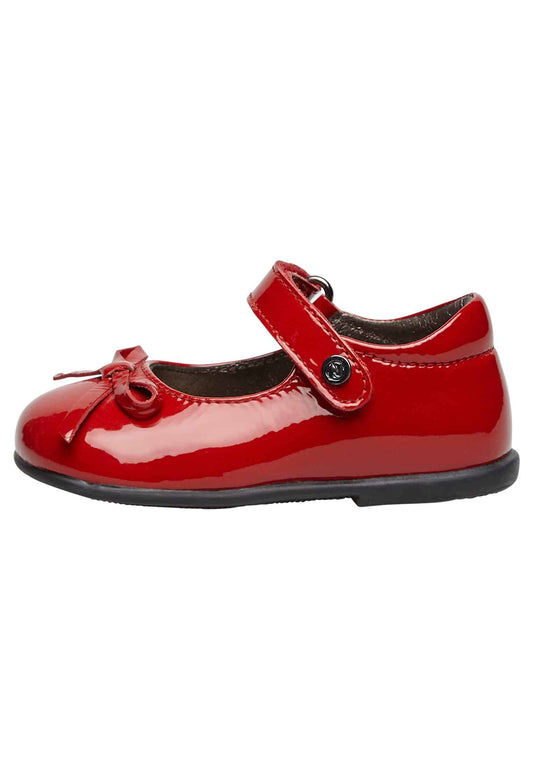 Naturino Ballet - Patent Leather Baby Shoes - Red ILL4_O0WJB14