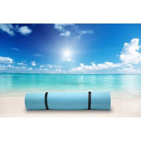 Layer Floating Blue Water Pad 9 x 6 Water Sports Mat Float Island Oasis with Grommet XHM1_A1XZW81