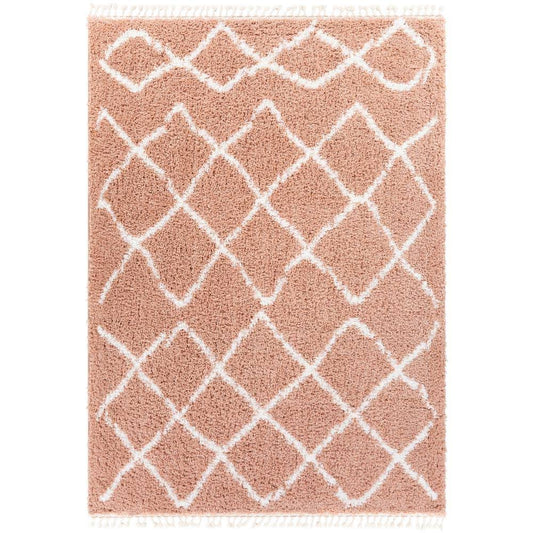 Artistic Weavers Antea Pink 6 ft. 7 in. x 9 ft. Moroccan Area Rug, Pale Pink DDM0_F1BYC72