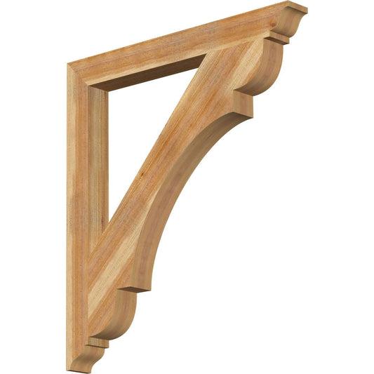 4x22W x 38x22D x 42x22H Olympic Traditional Rough Sawn BRACKET, Western Red Cedar KWF0_R2XJS31