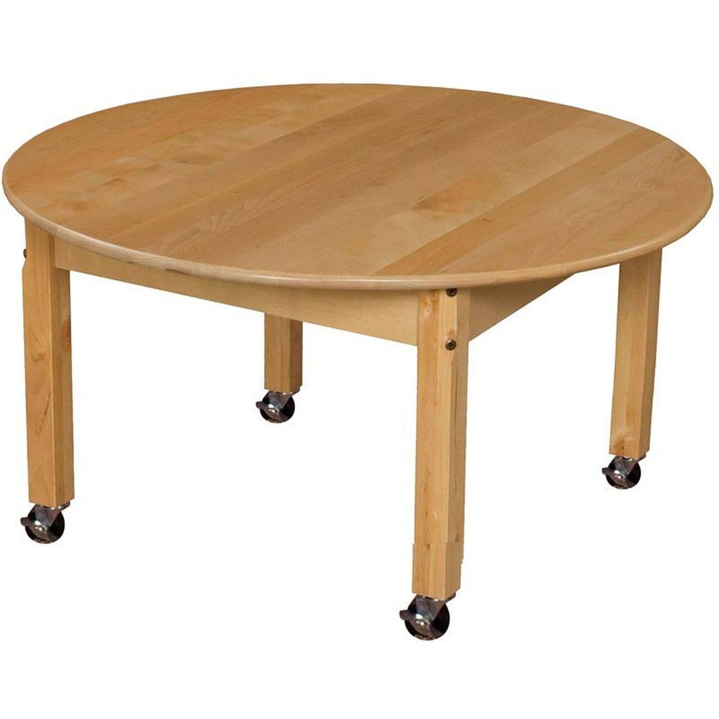 Wood Designs Mobile 36x22 Round Hardwood Table with 14x22 Legs SYI5_L1CGJ38