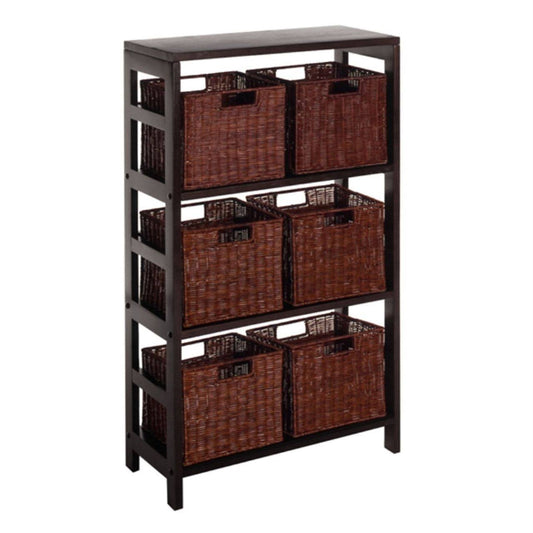 Ergode Leo 7pc Shelf and Baskets; One Shelf, 6 Small Baskets; 3 Cartons PTH6_S3QGT96