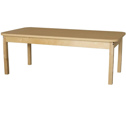 30x22 x 60x22 Rectangle High Pressure Laminate Table with Hardwood Legs-14x22 - Wood Designs - HPL306014 AAC9_Q7RVU41