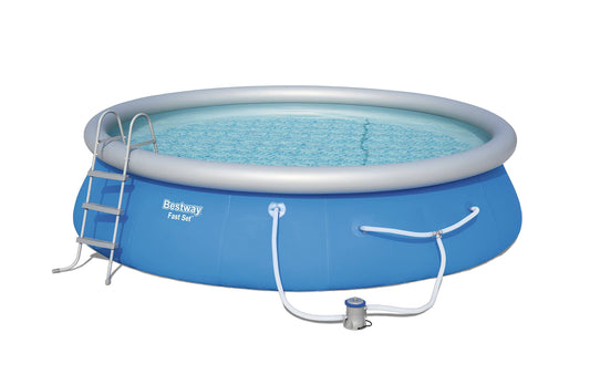 Bestway 57286E Fast Set Above Ground Pool, 15& x 42x22 JTF0_C3ZQN00