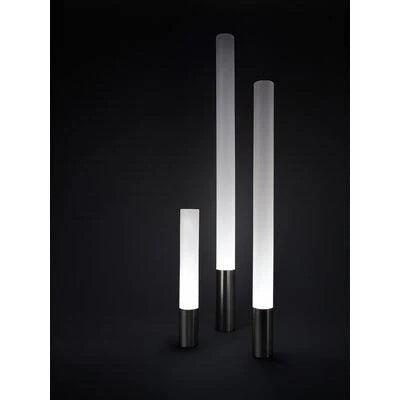 Pablo Designs Elise Column Floor Lamp Size: 48x22 H x 4.5x22 W x 4.5x22 D, Base Finish: Black OGL7_R4OPQ41