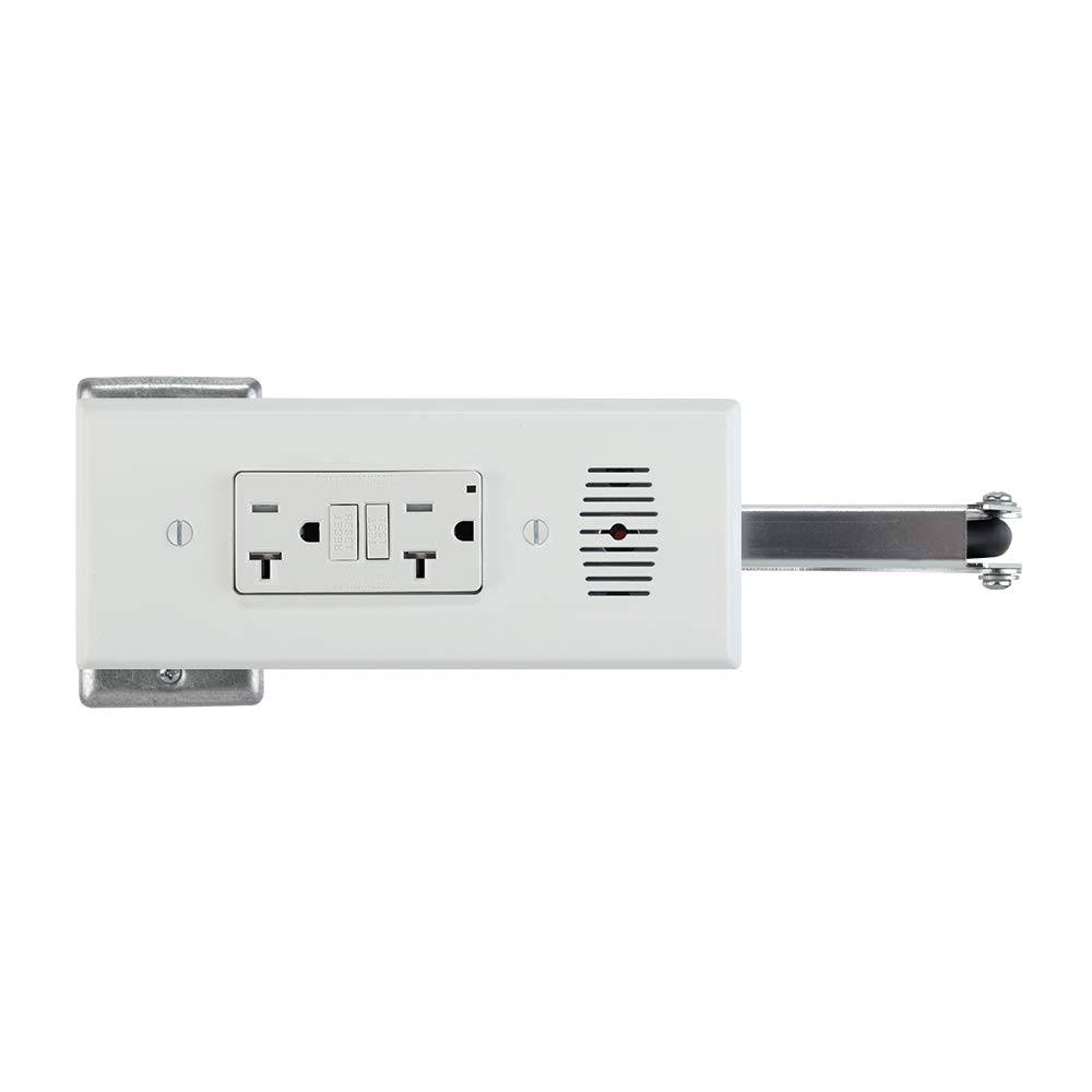 Docking Drawer 0290-00032 Style Drawer 21 Flush (2) AC GFCI Outlets In-Drawer powering, White ZPL4_L2ZGX78