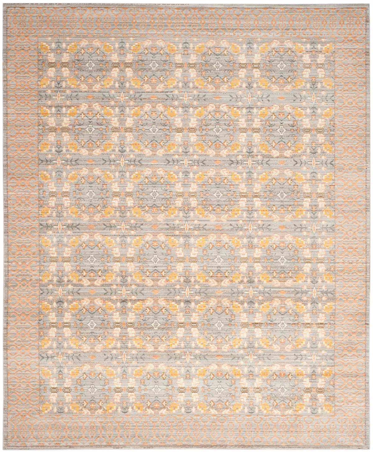 Safavieh Valencia VAL210F Light Grey - Multi 8& x 10& Area Rug WLZ0_W0BBO60