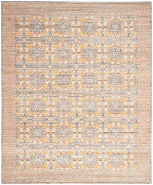 Safavieh Valencia VAL210F Light Grey - Multi 8& x 10& Area Rug WLZ0_W0BBO60