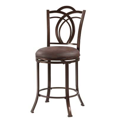 Seamon Bar  Counter Stool Fleur De Lis Living Seat Height: Counter Stool (24 Seat Height) DLQ4_J5IWH41